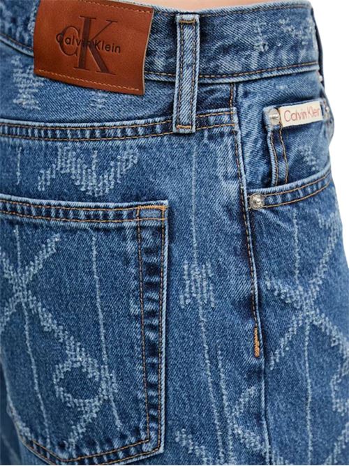 Jeans relaxed fit vita bassa con logo Calvin Klein Jeans | LV047D709GSHYY2